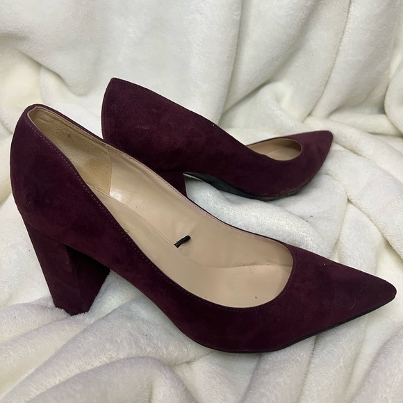 Marc Fisher heel / Size 9 / maroon - Picture 1 of 1